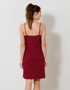 Nuisette Coton Fines Bretelles Motif «oiseaux» -Élégance Nuit Soldes Boutique 703123 C01 zoomx vue3