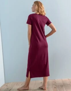 Chemise De Nuit Longue Imprimé «oiseaux» 7 Chemise De Nuit Longue Imprimé «oiseaux» -Élégance Nuit Soldes Boutique 703125 C01 zoomx vue3