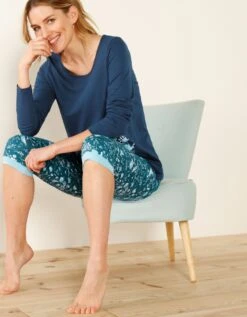 Tee-shirt Manches Longues – Marine 12 Tee-shirt Manches Longues – Marine -Élégance Nuit Soldes Boutique 703146 C01 zoomx vue5