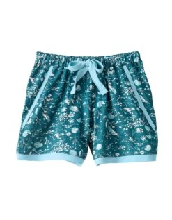 Short De Pyjama – Fleuri émeraude 9 Short De Pyjama – Fleuri émeraude -Élégance Nuit Soldes Boutique 703152 C01 zoomx vue5