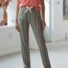 Pantalon Pyjama Imprimé Rayures