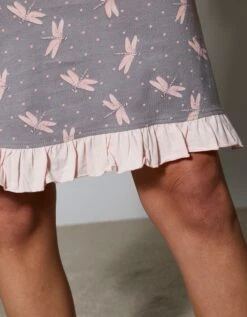 Nuisette Imprimée Coton 11 Nuisette Imprimée Coton -Élégance Nuit Soldes Boutique 703316 C01 zoomx vue6