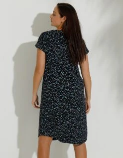 Chemise De Nuit Coton Imprimé "coeurs" 10 Chemise De Nuit Coton Imprimé "coeurs" -Élégance Nuit Soldes Boutique 703367 C01 zoomx vue4