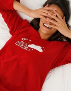 Pyjama Complet Nuages, Polaire Et Manches Longues 11 Pyjama Complet Nuages, Polaire Et Manches Longues -Élégance Nuit Soldes Boutique 703473 C01 zoomx vue5