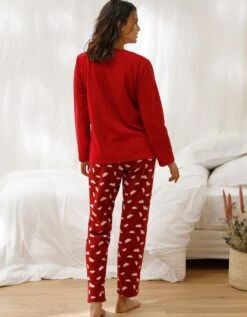 Pyjama Complet Nuages, Polaire Et Manches Longues 13 Pyjama Complet Nuages, Polaire Et Manches Longues -Élégance Nuit Soldes Boutique 703473 C01 zoomx vue7