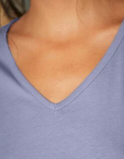 Tee-shirt Pyjama Manches Longues Uni 9 Tee-shirt Pyjama Manches Longues Uni -Élégance Nuit Soldes Boutique 703609 C01 zoomx vue5