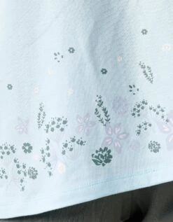 Tee-shirt De Pyjama Manches Longues Imprimé Base Fleurs 12 Tee-shirt De Pyjama Manches Longues Imprimé Base Fleurs -Élégance Nuit Soldes Boutique 703676 C00 zoomx vue6