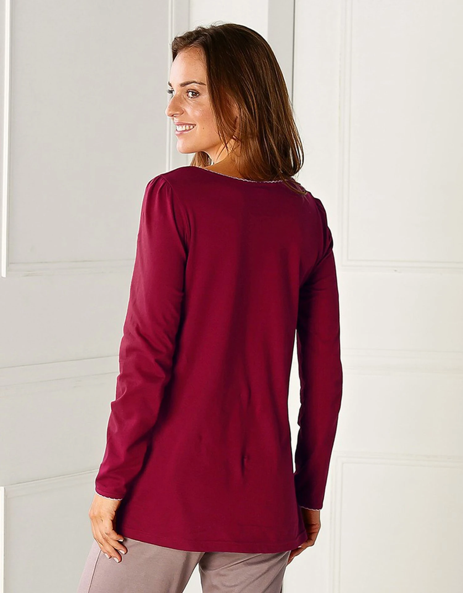 Tee-shirt Imprimé Fleurs - Manches Longues 3 Tee-shirt Imprimé Fleurs - Manches Longues – Image 3