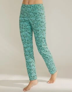 Pantalon De Pyjama Imprimé Fleurs -Élégance Nuit Soldes Boutique 703738 C00 zoomx vue4