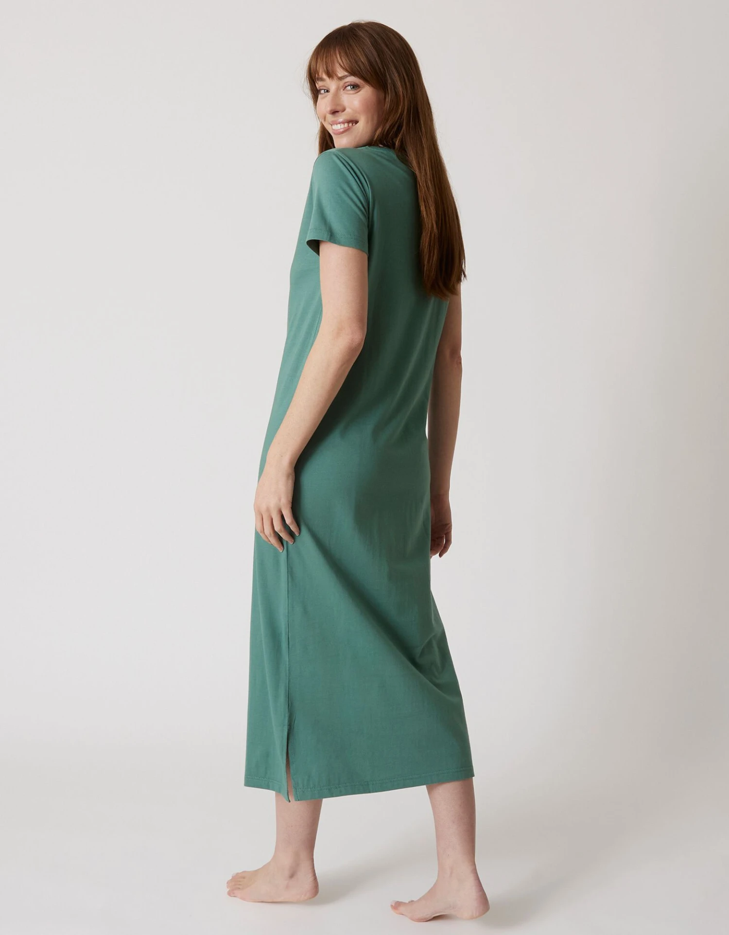 Chemise De Nuit Longue À Manches Courtes Imprimé Koala 3 Chemise De Nuit Longue À Manches Courtes Imprimé Koala – Image 3