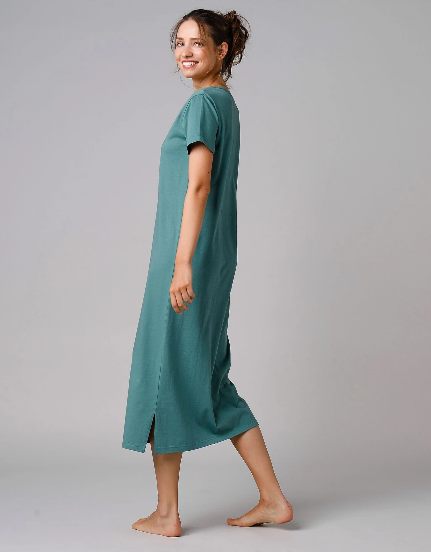 Chemise De Nuit Longue À Manches Courtes Imprimé Koala 6 Chemise De Nuit Longue À Manches Courtes Imprimé Koala – Image 6