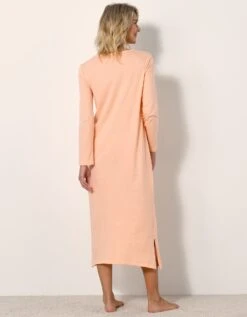 Chemise De Nuit Longue Manches Longues Unie 7 Chemise De Nuit Longue Manches Longues Unie -Élégance Nuit Soldes Boutique 703825 C00 zoomx vue3