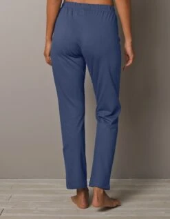 Pantalon Imprimé Bucolique Placé - Coton Jersey -Élégance Nuit Soldes Boutique 703847 C00 zoomx vue3