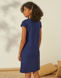 Chemise De Nuit Imprimé Fleuri - Lot De 2 -Élégance Nuit Soldes Boutique 703950 C01 zoomx vue7