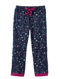 Pantacourt Imprimé étoiles - Jersey Coton -Élégance Nuit Soldes Boutique 703969 C01 zoomx vue3