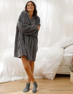 Sweat Oversize* Unisexe Polaire Peluche Anthracite 9 Sweat Oversize* Unisexe Polaire Peluche Anthracite -Élégance Nuit Soldes Boutique 704506 C01 zoomx vue4