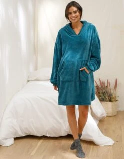Sweat Oversize* Unisexe En Polaire Peluche Bleue 11 Sweat Oversize* Unisexe En Polaire Peluche Bleue -Élégance Nuit Soldes Boutique 704507 C01 zoomx vue5
