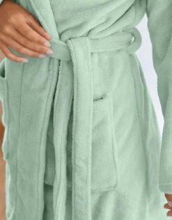 Peignoir Manches Longues Polaire Uni Toucher Peluche Longueur 92 Cm 8 Peignoir Manches Longues Polaire Uni Toucher Peluche Longueur 92 Cm -Élégance Nuit Soldes Boutique 704511 C02 zoomx vue3