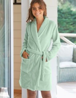 Peignoir Manches Longues Polaire Uni Toucher Peluche Longueur 92 Cm 11 Peignoir Manches Longues Polaire Uni Toucher Peluche Longueur 92 Cm -Élégance Nuit Soldes Boutique 704511 C02 zoomx vue6