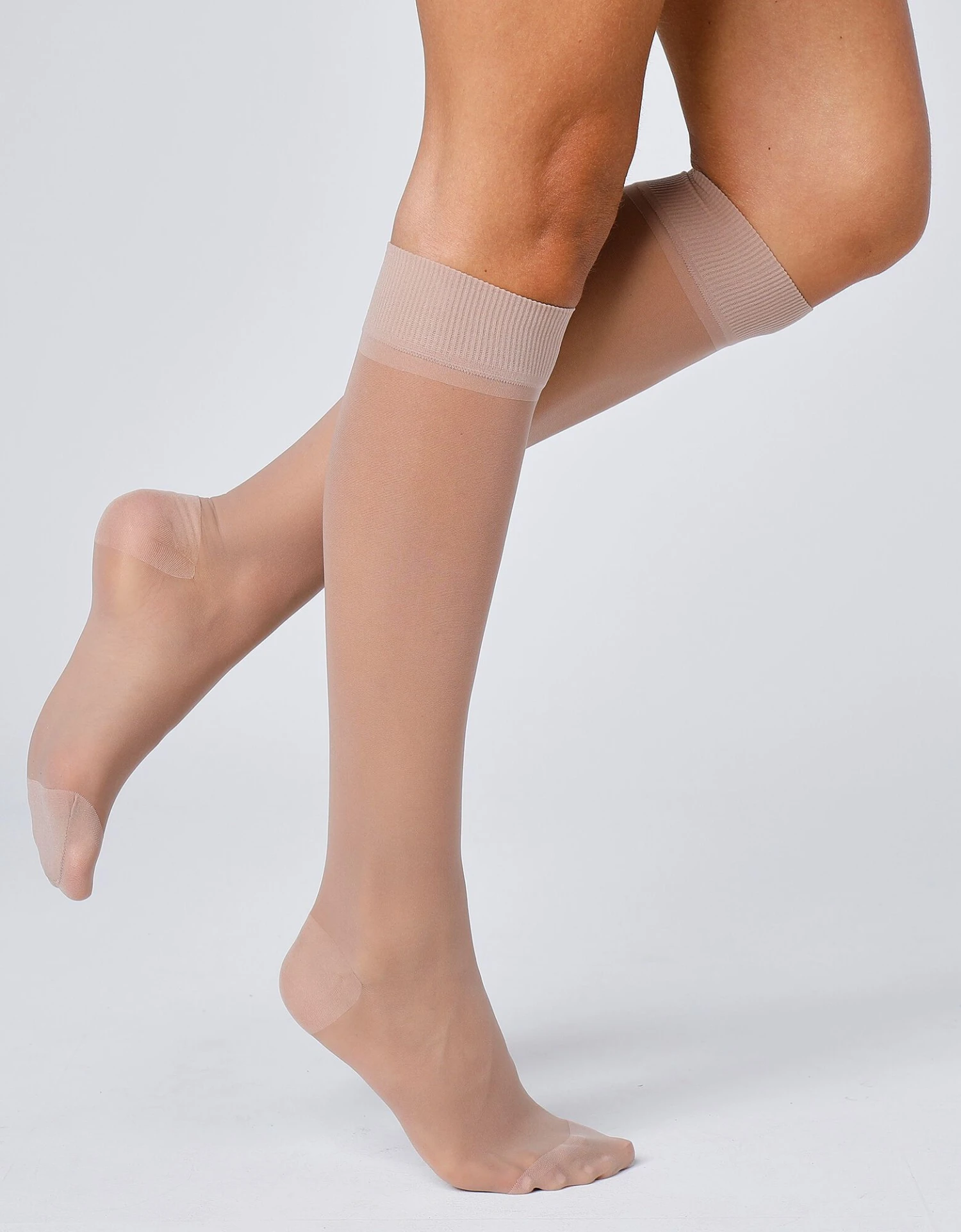 Mi-bas Anti Fatigue 40 Deniers - Lot De 2 Paires 2 Mi-bas Anti Fatigue 40 Deniers - Lot De 2 Paires – Image 2