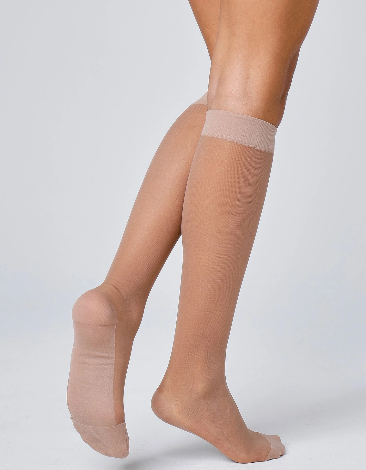 Mi-bas Anti Fatigue 70 Deniers - Lot De 2 Paires 2 Mi-bas Anti Fatigue 70 Deniers - Lot De 2 Paires – Image 2