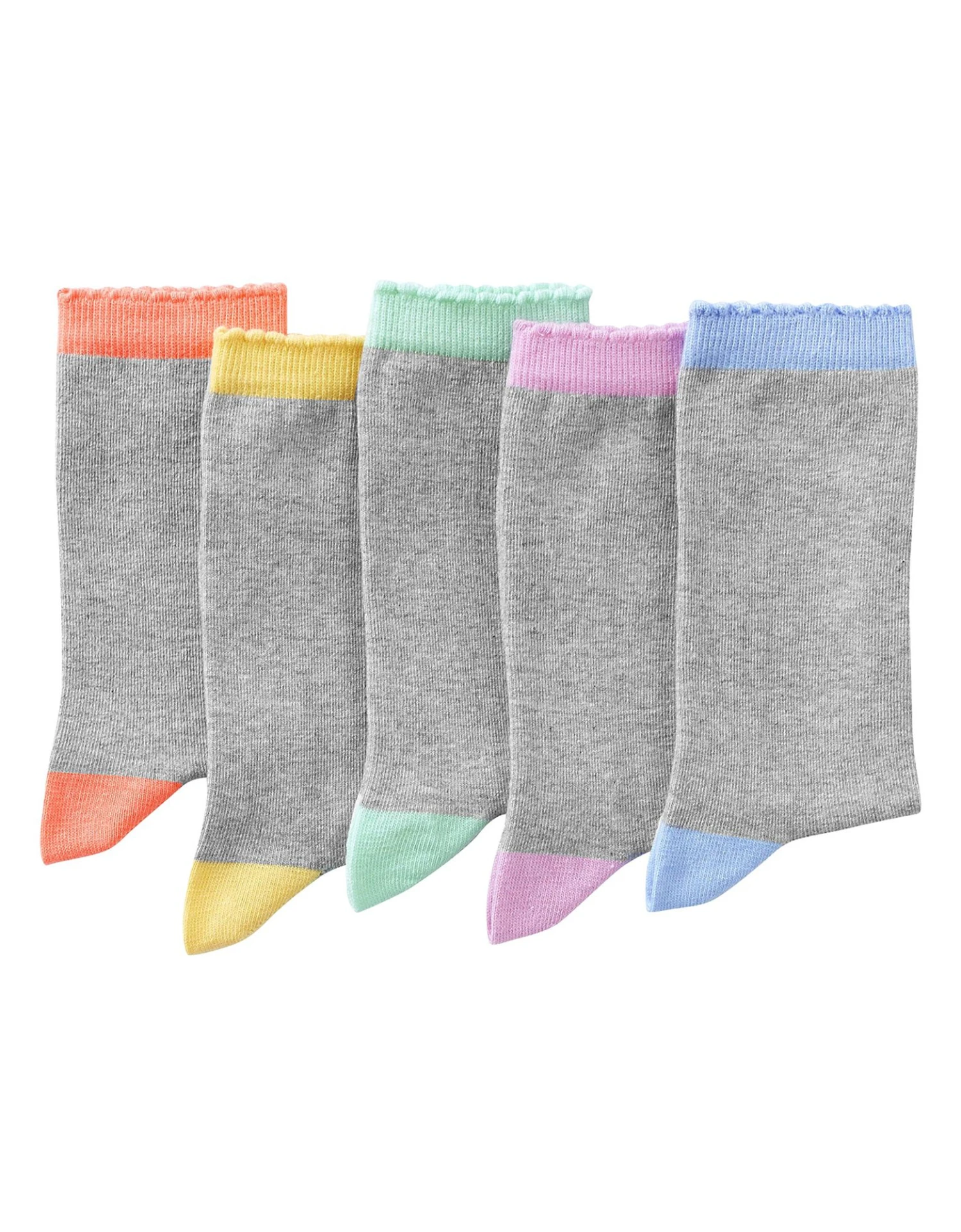 Mi-chaussettes - Lot De 5 Paires 2 Mi-chaussettes - Lot De 5 Paires – Image 2