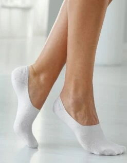 Chaussettes Invisibles Coton Fantaisie - Lot De 5