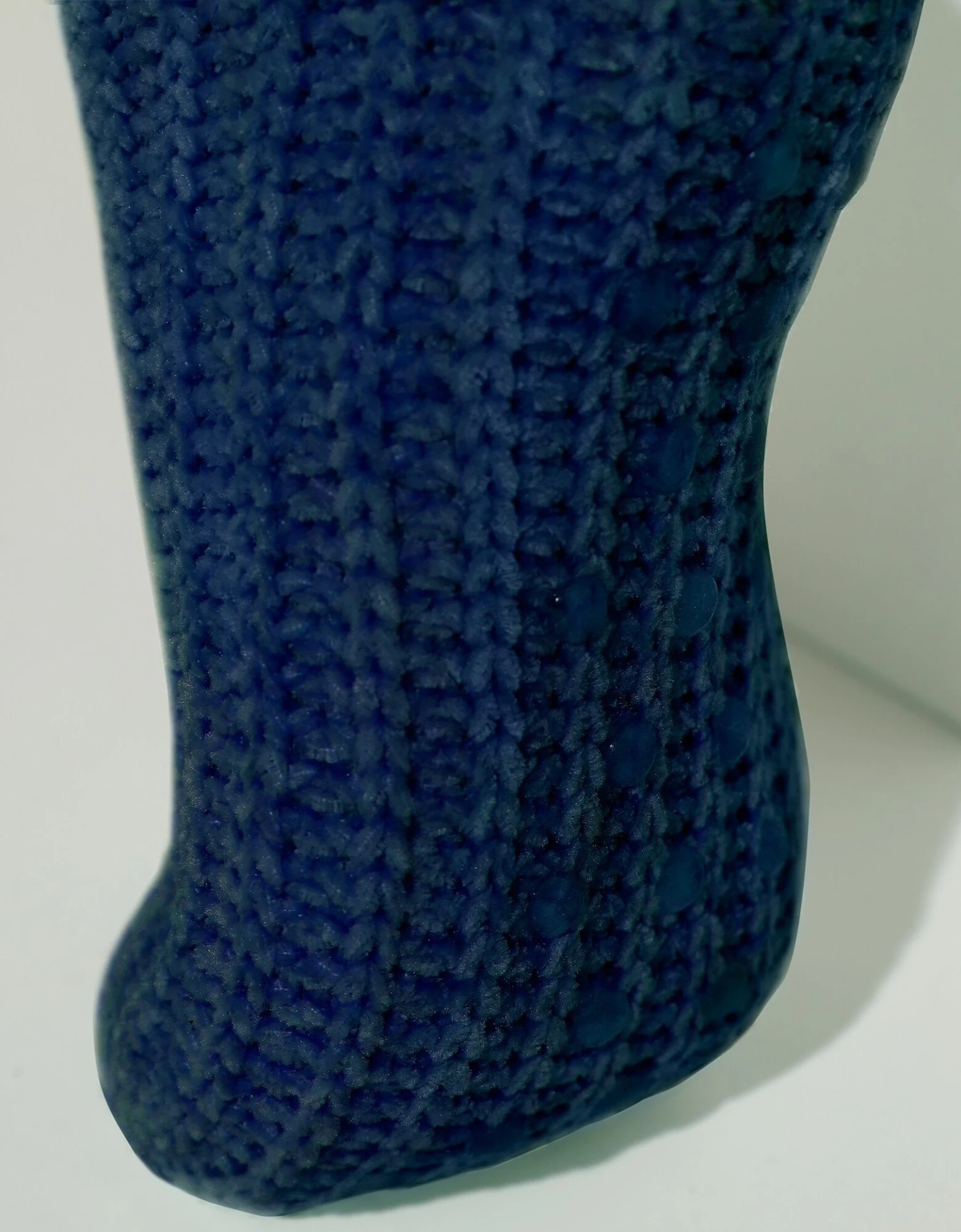 Chaussons-chaussettes Maille Chenille Fourrés - Noeud étoiles 3 Chaussons-chaussettes Maille Chenille Fourrés - Noeud étoiles – Image 3