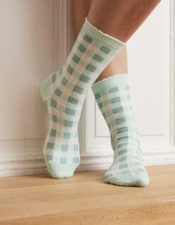 Chaussette Fantaisie Motif "carreaux" Assortis - Lot De 3 Paires