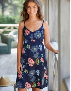 Nuisette Satin Imprimé Floral -Élégance Nuit Soldes Boutique 706162 C01 zoomx vue3