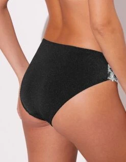 Culotte Maille Satinée Et Tulle Brodé Calenca -Élégance Nuit Soldes Boutique 707306 C03 zoomx vue3