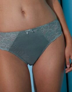 Culotte Maille Satinée Et Dentelle Avila - Lot De 2