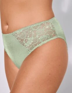 Culotte Maille Satinée Et Dentelle Avila - Lot De 2