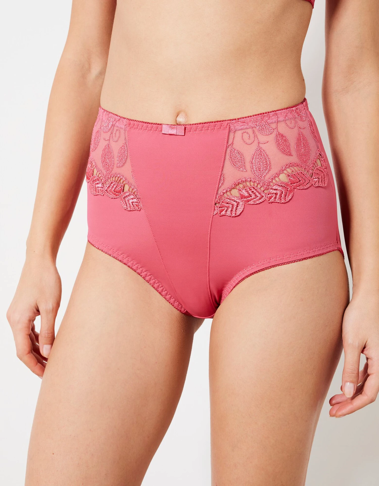 Gainette Microfibre Et Guipure Rima - Lot De 2 1 Gainette Microfibre Et Guipure Rima - Lot De 2