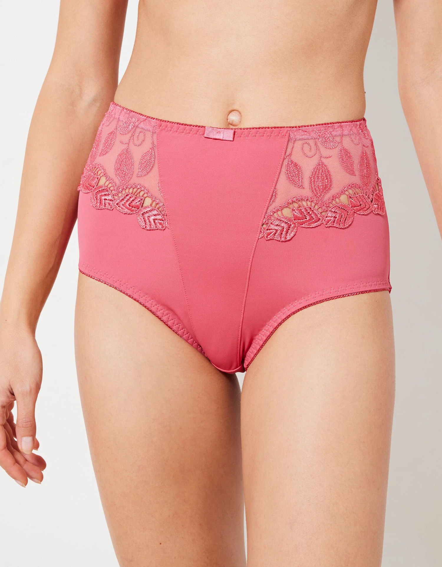 Gainette Microfibre Et Guipure Rima - Lot De 2 6 Gainette Microfibre Et Guipure Rima - Lot De 2 – Image 6