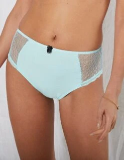 Culotte Maxi Dentelle Coton Uni Tropea - Lot De 4 -Élégance Nuit Soldes Boutique 707558 C07 zoomx vue6