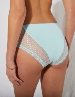 Culotte Maxi Dentelle Coton Uni Tropea - Lot De 4 -Élégance Nuit Soldes Boutique 707558 C07 zoomx vue7