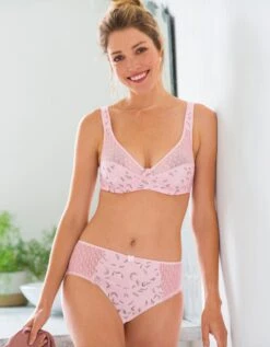 Culotte Maxi Coton Imprimé « feuilles » Coria – Lot De 2 -Élégance Nuit Soldes Boutique 707748 C01 zoomx vue3