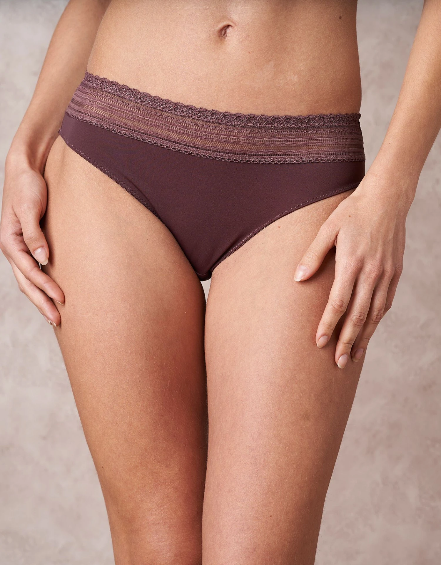 Culotte Invisible Microfibre Et Dentelle Forme Midi Albury - Lot De 2 1 Culotte Invisible Microfibre Et Dentelle Forme Midi Albury - Lot De 2