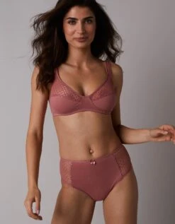 Culotte Maxi Dentelle Coton Uni Et Imprimé Floral Tropea - Lot De 4 -Élégance Nuit Soldes Boutique 707881 C01 zoomx vue3