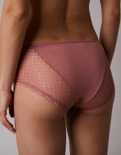 Culotte Maxi Dentelle Coton Uni Et Imprimé Floral Tropea - Lot De 4 -Élégance Nuit Soldes Boutique 707881 C01 zoomx vue4