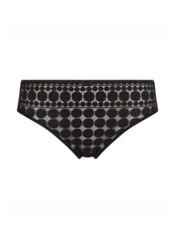 DIM Slip Generous Dentelle Reliefée -Élégance Nuit Soldes Boutique 707894 C01 zoomx vue3