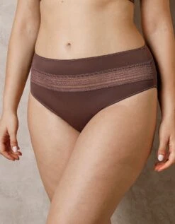 Culotte Haute Microfibre Effet Seconde Peau Albury - Lot De 2