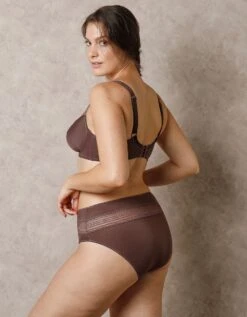 Culotte Haute Microfibre Effet Seconde Peau Albury - Lot De 2 -Élégance Nuit Soldes Boutique 707907 C05 zoomx vue4