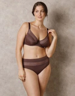 Culotte Haute Microfibre Effet Seconde Peau Albury - Lot De 2 -Élégance Nuit Soldes Boutique 707907 C05 zoomx vue5