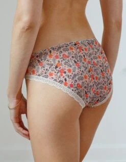 Culotte Forme Midi Tulle Imprimé Fleuri Wono 7 Culotte Forme Midi Tulle Imprimé Fleuri Wono -Élégance Nuit Soldes Boutique 707914 C00 zoomx vue3