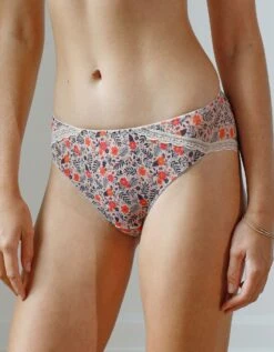 Culotte Forme Midi Tulle Imprimé Fleuri Wono 8 Culotte Forme Midi Tulle Imprimé Fleuri Wono -Élégance Nuit Soldes Boutique 707914 C00 zoomx vue4