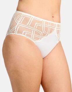 Culotte Midi Dentelle Elise -Élégance Nuit Soldes Boutique 707917 C01 zoomx vue4